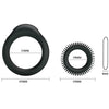Baile kit 2 anillos silicona ring manhood