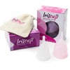 Iriscup copa mestrual rosa grande con bolsa esterilizadora