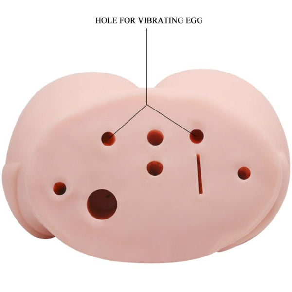 Crazy vagina y ano realísticos con vibración