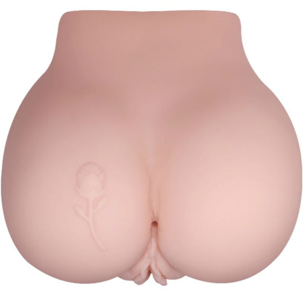 Crazy vagina y ano con tatuaje realísticos con vibración