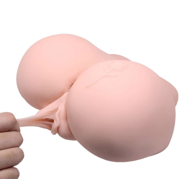 Crazy vagina y ano con tatuaje realísticos con vibración