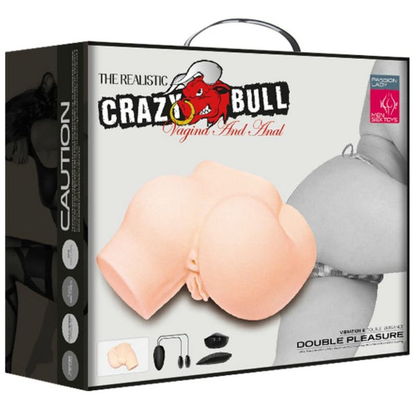 Crazy trasero con vagina y ano realísticos y vibración