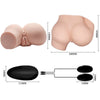 Crazy trasero con vagina y ano realísticos y vibración