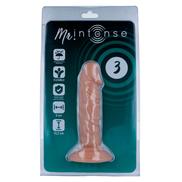 Mr. 3 pene realístico 16.2 cm o 3 cm