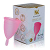 Nina copa menstrual rosa talla l