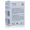 Nina copa menstrual rosa talla s