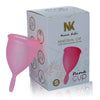Nina copa menstrual rosa talla s