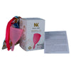 Nina copa menstrual rosa talla s