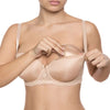 Bye semi almohadillas push up transparente