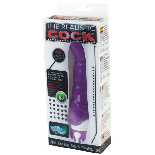 Vibrador realista Sensation 10 ritmos violeta