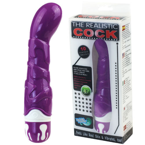 Vibrador realista Sensation 10 ritmos violeta
