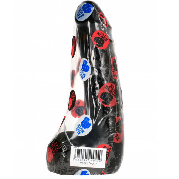 All dildo realístico negro suave 20 cm