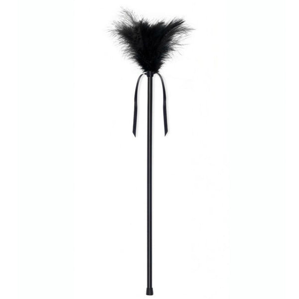 Secretplay plumero plumas negro 40 cm