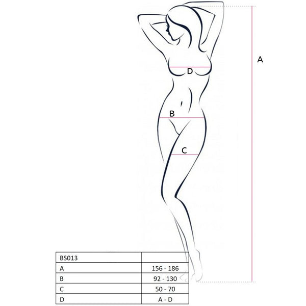 Passion woman BS 013 body blanco talla única