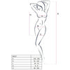 Passion woman BS 027 body estilo vestido rojo talla única