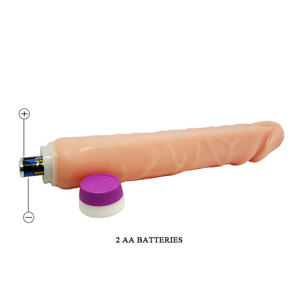 Dildo vibrador realista Waves of Pleasure 25,5 cm