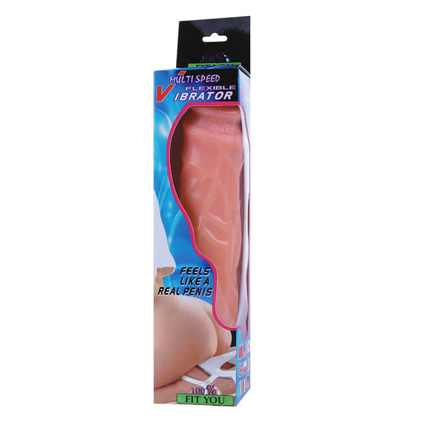Dildo vibrador realista Waves of Pleasure 25,5 cm