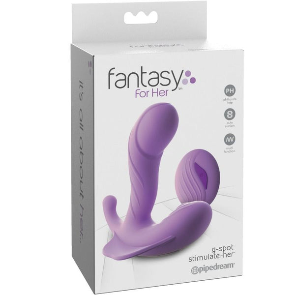 FANTASY FOR HER -G-SPOT ESTIMULADOR PUNTO G CONTROL REMOTO