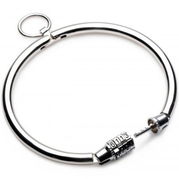 Collar metal cierre por combinacion 12 cm