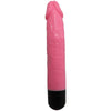 Colorful sex vibrador realístico rosa 23 cm