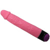 Colorful sex vibrador realístico rosa 23 cm