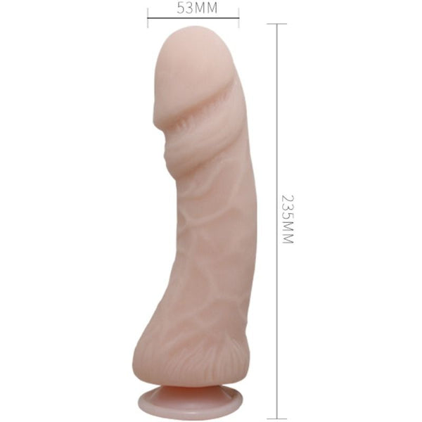 Baile the big penis dildo realístico natural 23.5 cm