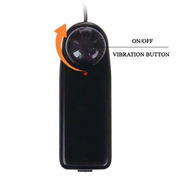 Baile the big penis dildo con vibración natural 23.5 cm