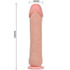 Baile the big penis dildo realístico natural 26cm