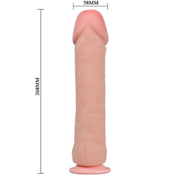 Baile the big penis dildo realístico natural 26cm