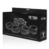 Fetish set ataduras cama luxury con forro de neopreno