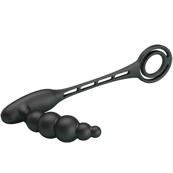 Anillos pene con plug vibrador