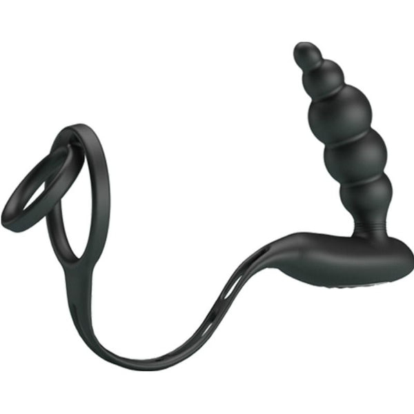 Anillos pene con plug vibrador