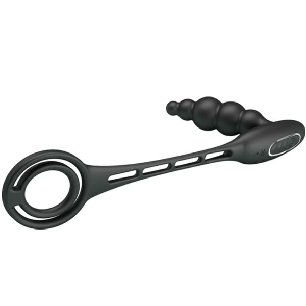 Anillos pene con plug vibrador