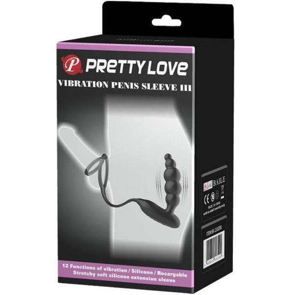 Anillos pene con plug vibrador