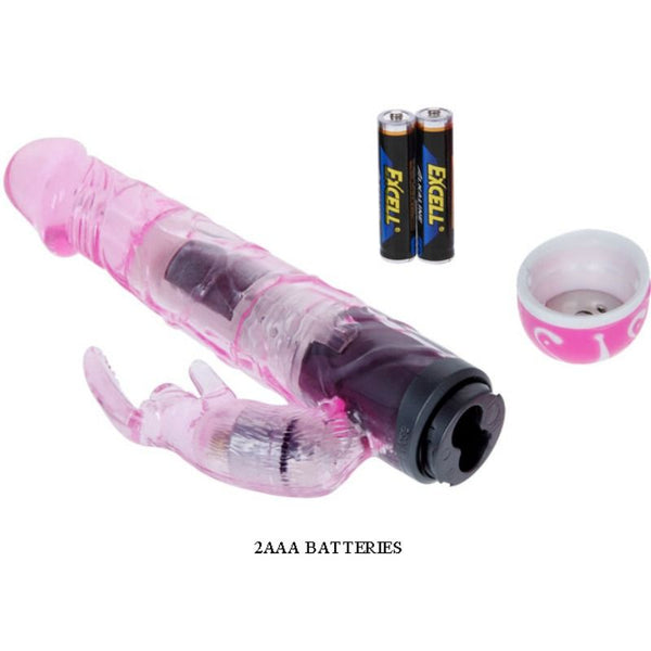 Vibrador multivelocidad con rabbit Baile