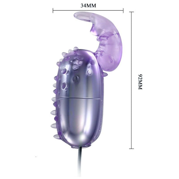Huevo vibrador Super con estimulador