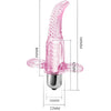Vibro finger dedal estimulador