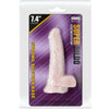 Baile super dildo realístico natural 18.8 cm