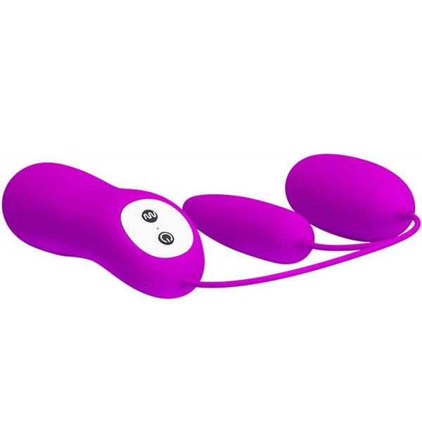 Irma huevo vibrador doble