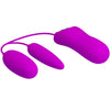 Irma huevo vibrador doble