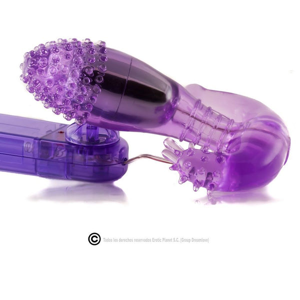 Estimulador lila vaginal y anal con vibración