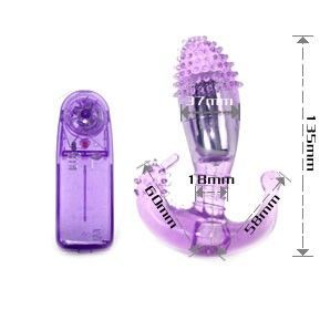 Estimulador vaginal y anal con vibración