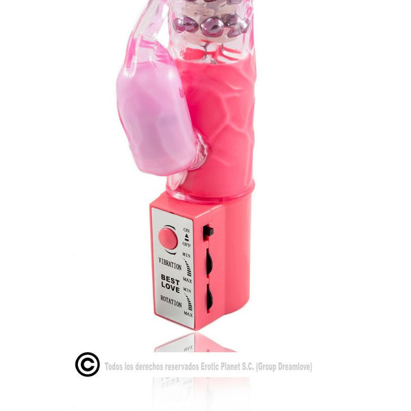 Rotador rabbit rosa superestimulador