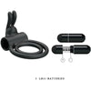 Osmond anillo vibrador de silicona