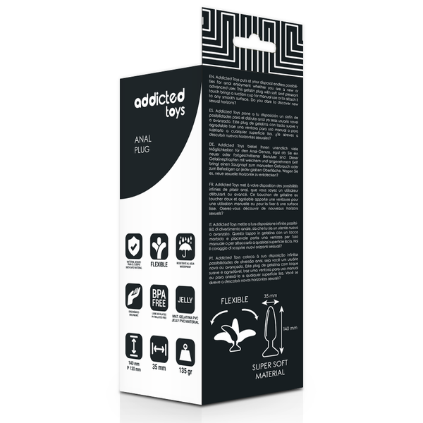 Addicted anal plug 13.5 cm