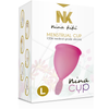 Nina copa menstrual rosa talla l