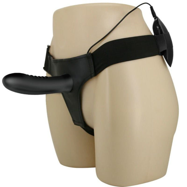 PRETTY LOVE - MYRON STRAP ON CON VIBRACIÓN Y DILDO HUECO