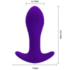 Vibrador anal lila