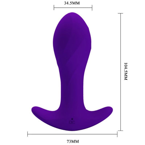 Vibrador anal lila
