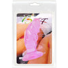 Baile plug anal unisex con ventosa rosa